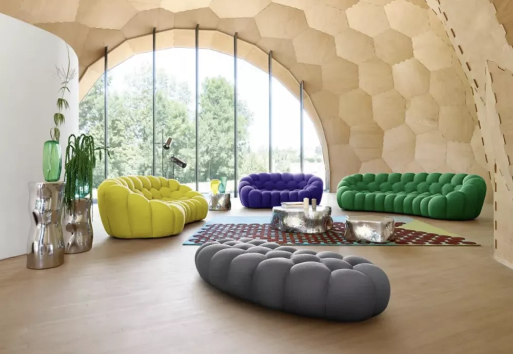 bubble sofa green